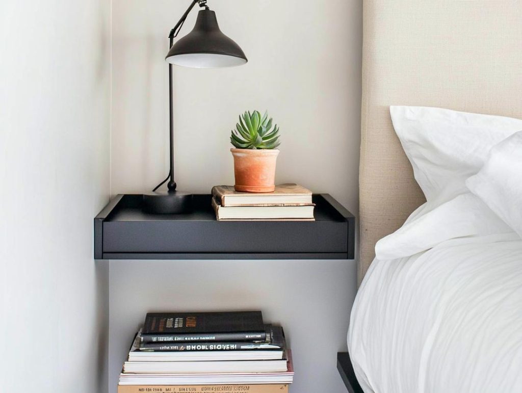 Skinny Nightstands: Space-Saving Solutions for Small Rental Bedrooms