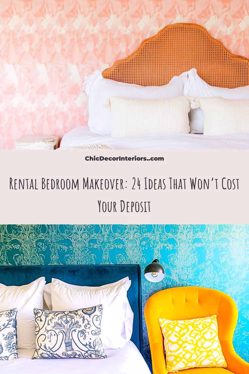 Rental Bedroom Makeover: 24 Ideas That Won’t Cost Your Deposit