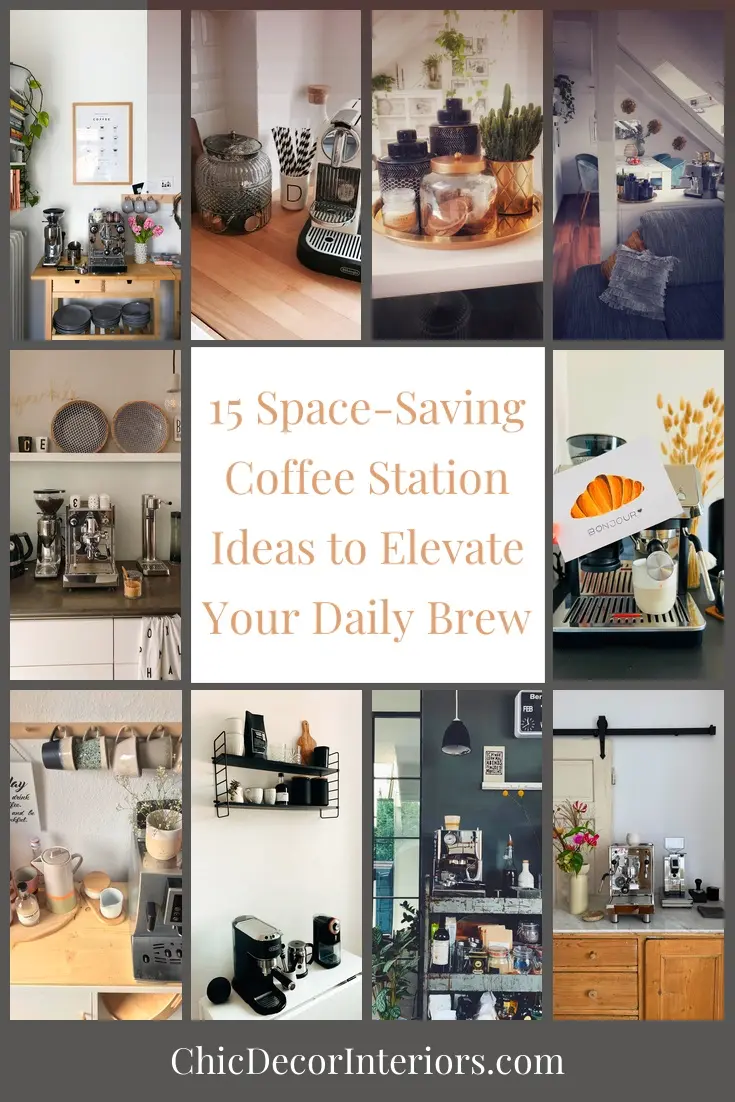 9 Creative Coffee Bar Ideas: Stylish & Budget-Friendly Solutions